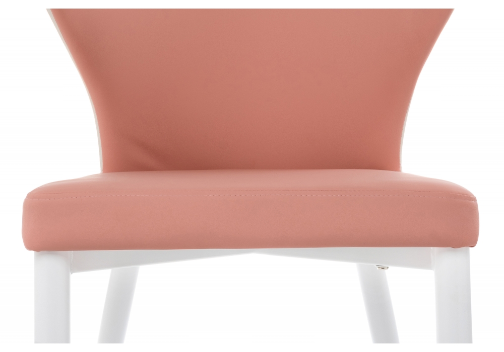 Стул Дарси розово/белый
